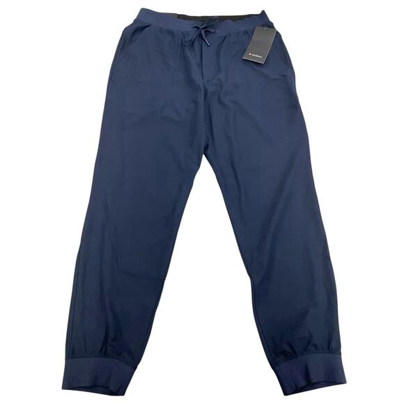 XL Lululemon ABC Men Jogger Pants True Navy New with Tags LM5AMZS Retail $128 - Picture 3 of 13